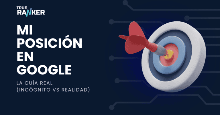 Descubrir mi posición en Google