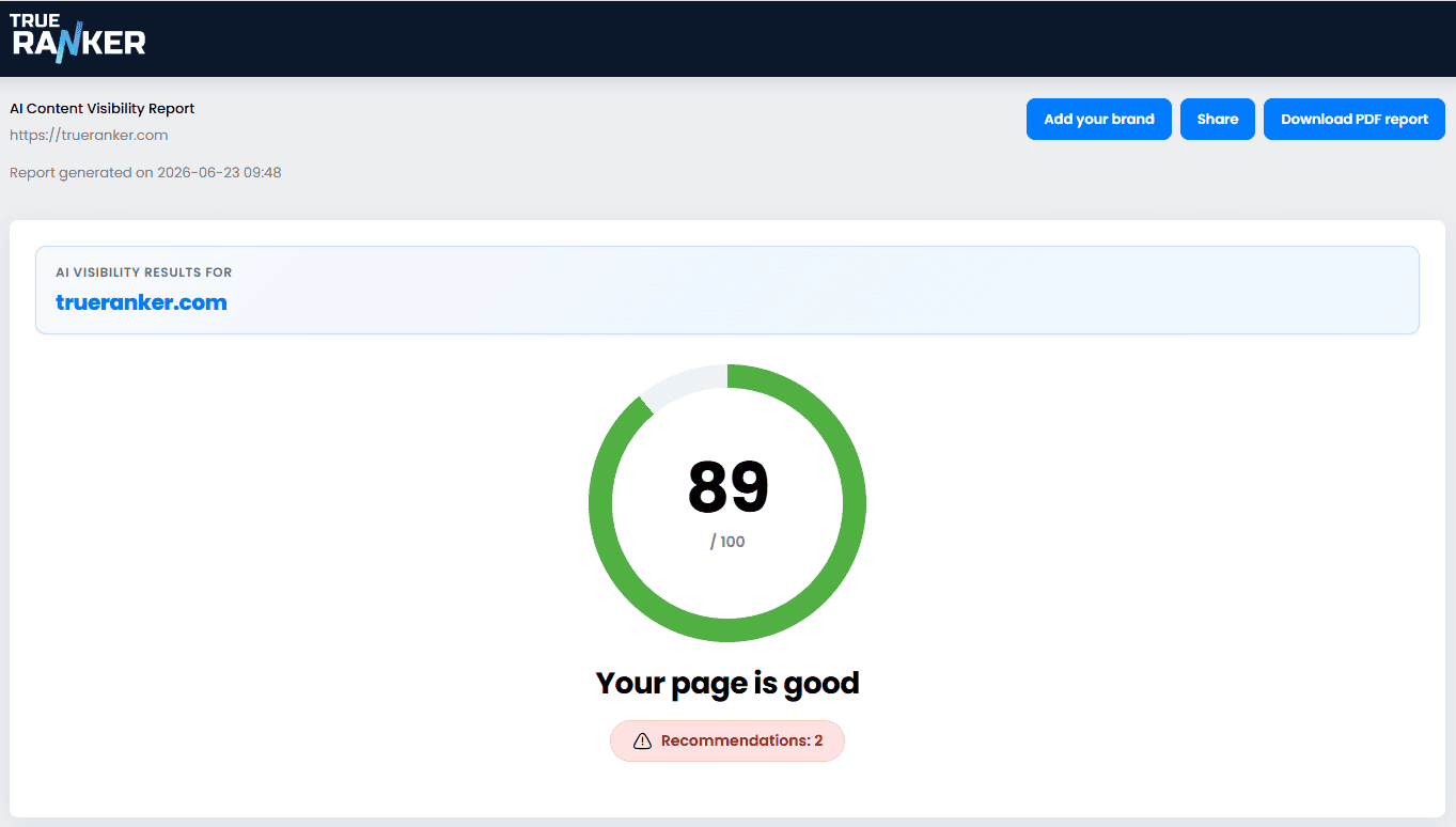 Download and Share AI Reports