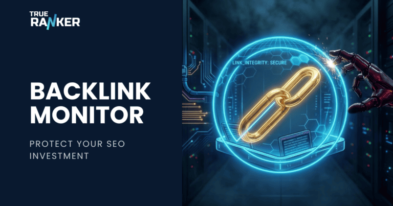 Backlink monitor