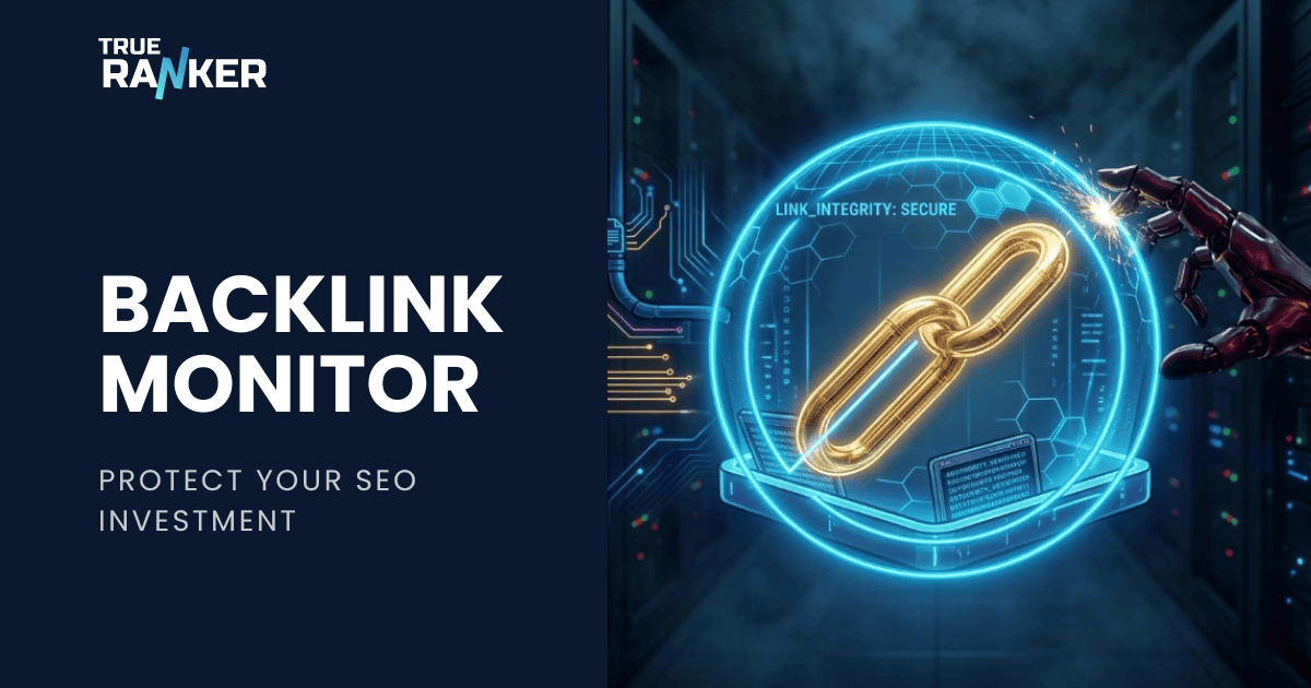 Backlink monitor