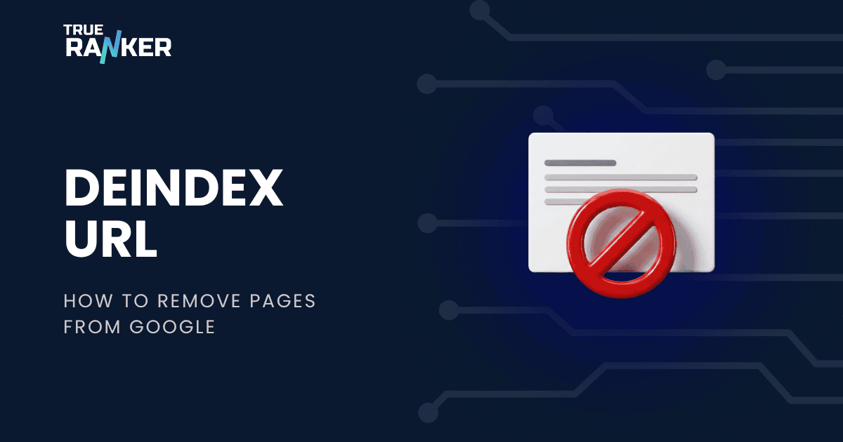 how to deindex URL from Google