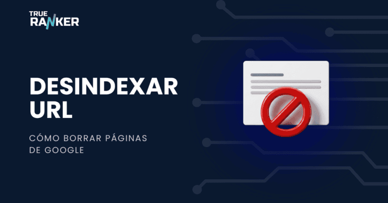 Como desindexar una URL