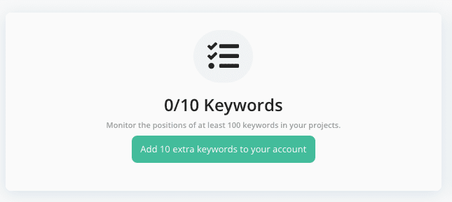 Add 100 keywords